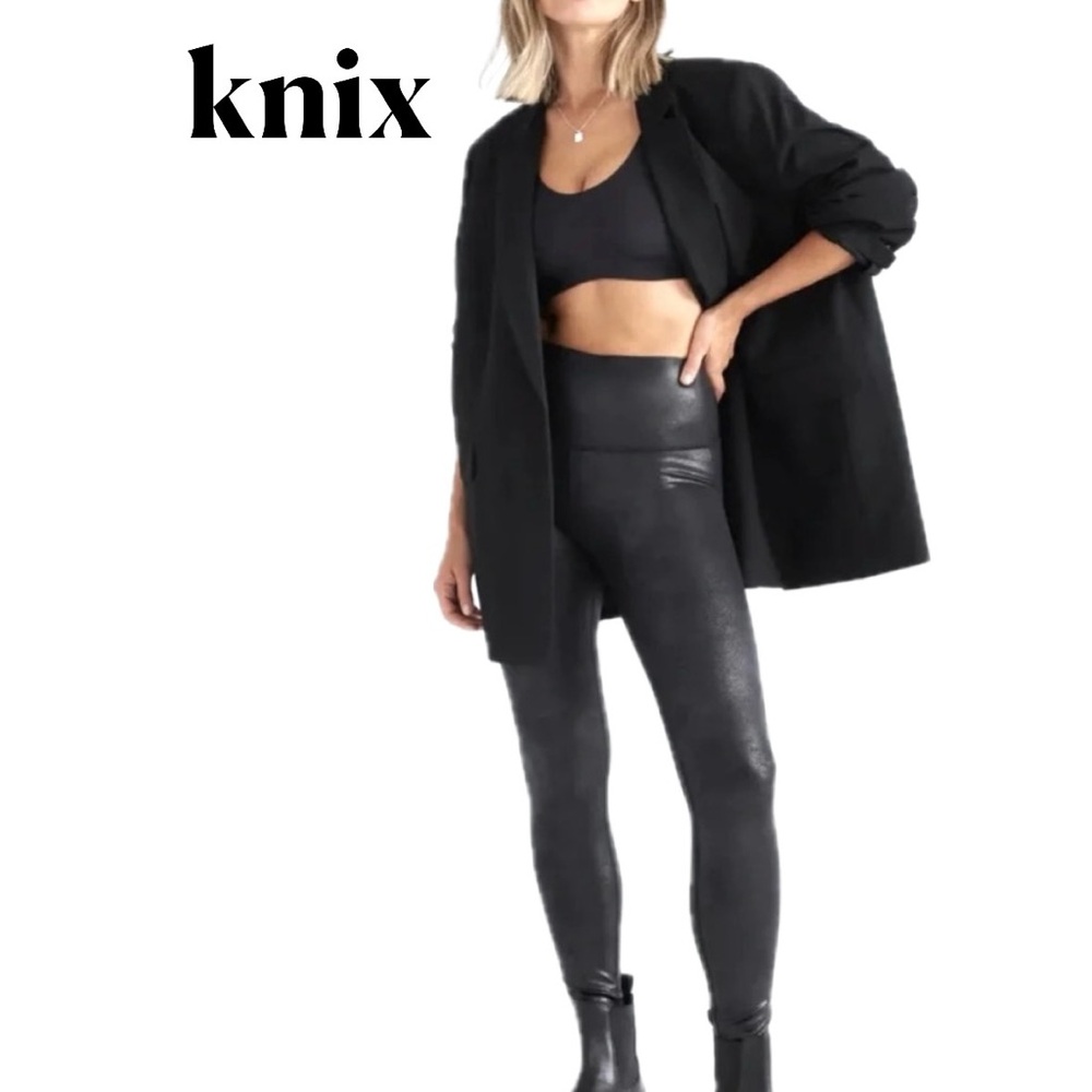 NWT! KNIX + Birds Papaya Women’s Sculpting Tights Black Size Small